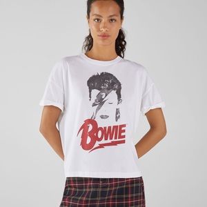 Bershka david bowie t shirt Clearance